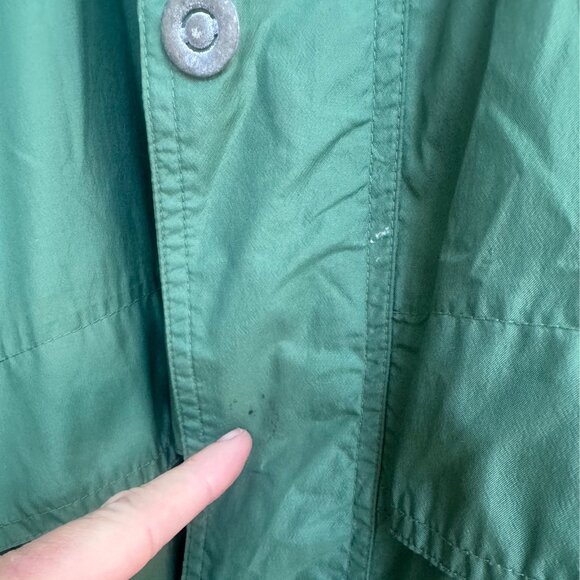 Vintage Woolrich Ultrex Green Nylon Windbreaker Jacket – Men’s XL - Picture 8 of 12